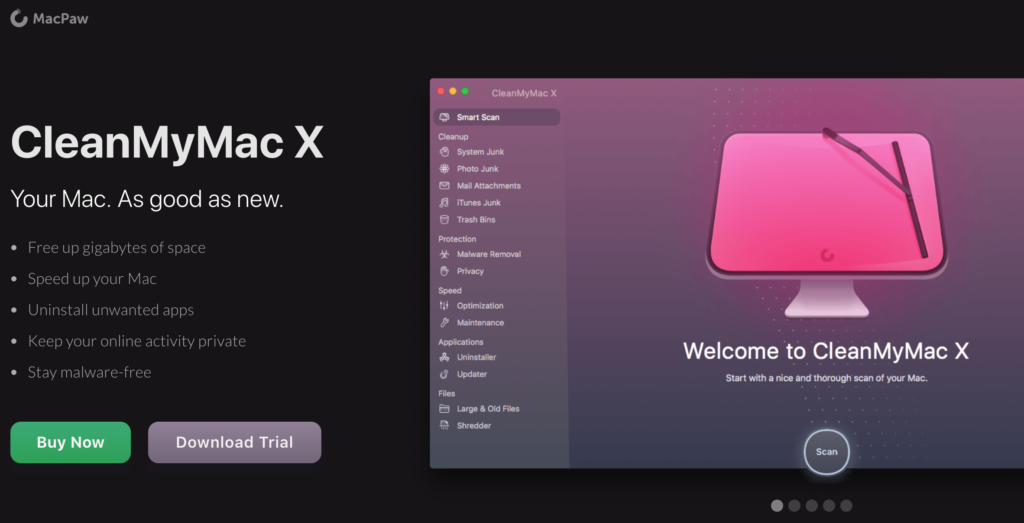 Speed Up Mac - CleanMyMac X